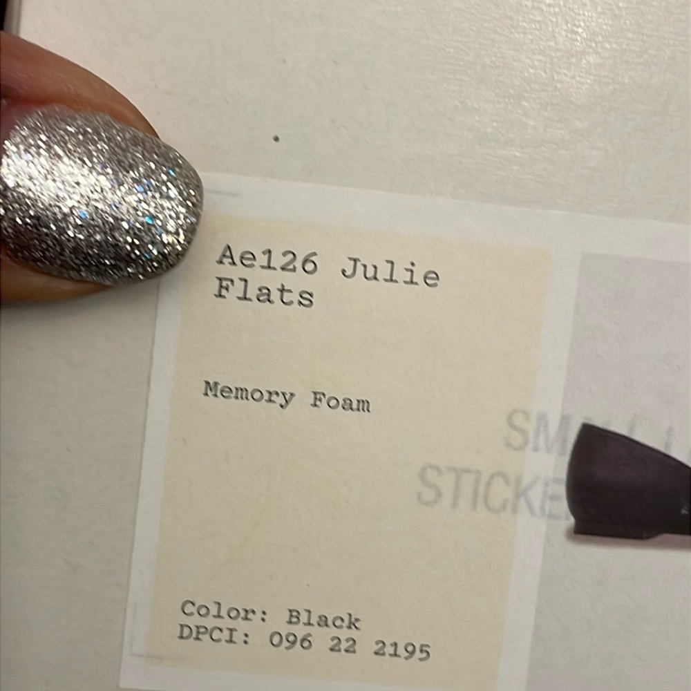 A New Day flat woman’s Black Julie Ae126 show new size  8 - Picture 2 of 8